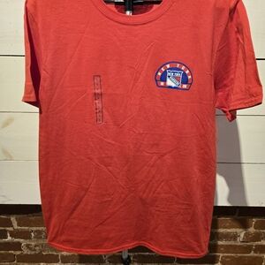 Fanatics New York Rangers T Shirt Men’s Size L Red